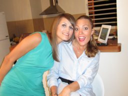 Visite de Célyne et Faf